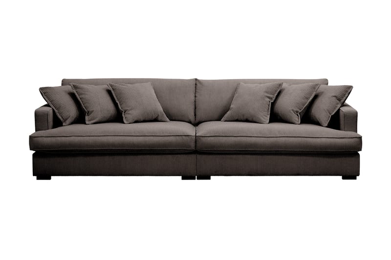 Rossita Lyx 3,5-sits Extra djup Soffa i Manchester - Mörkgrå - Möbler - Soffa - 4 sits soffa