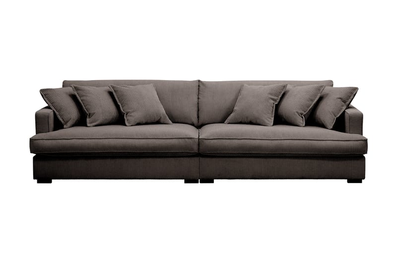 Rossita Lyx 3,5-sits Extra djup Soffa i Manchester, Mörkgrå