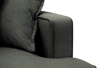 Rossita Lyx 3,5-sits Extra djup Soffa i Manchester - Mörkgrön - Möbler - Soffa - 4 sits soffa