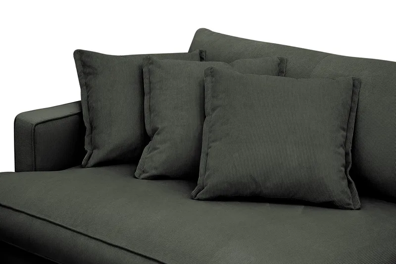 Rossita Lyx 3,5-sits Extra djup Soffa i Manchester - Mörkgrön - Möbler - Soffa - 4 sits soffa