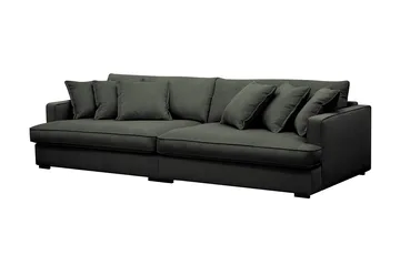 Rossita Lyx 3,5-sits Extra djup Soffa i Manchester - Mörkgrön - Möbler - Soffa - 4 sits soffa