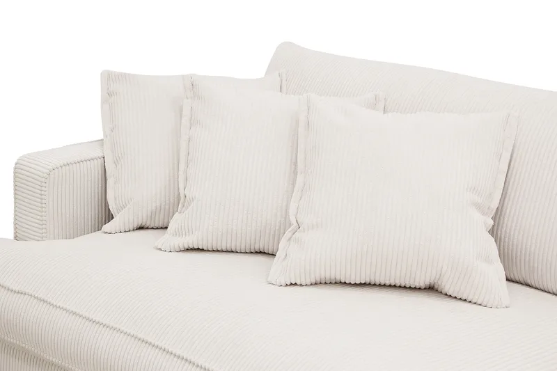 Rossita Lyx 3,5-sits Extra djup Soffa i Manchester - Offwhite - Möbler - Soffa - 4 sits soffa