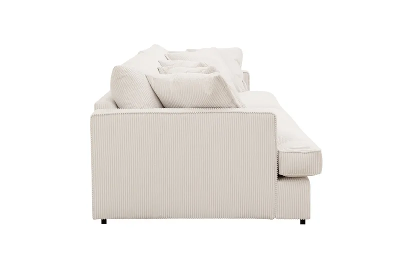 Rossita Lyx 3,5-sits Extra djup Soffa i Manchester - Offwhite - Möbler - Soffa - 4 sits soffa