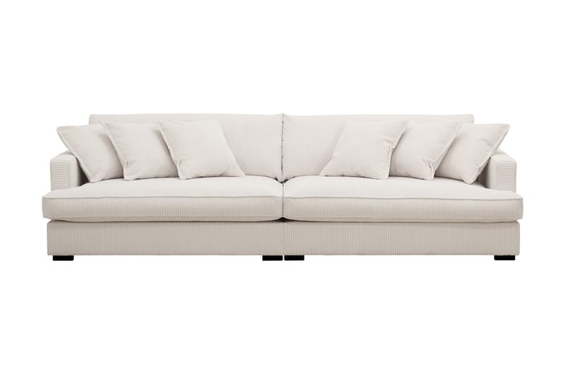 Rossita Lyx 3,5-sits Extra djup Soffa i Manchester - Offwhite - Möbler - Soffa - 4 sits soffa