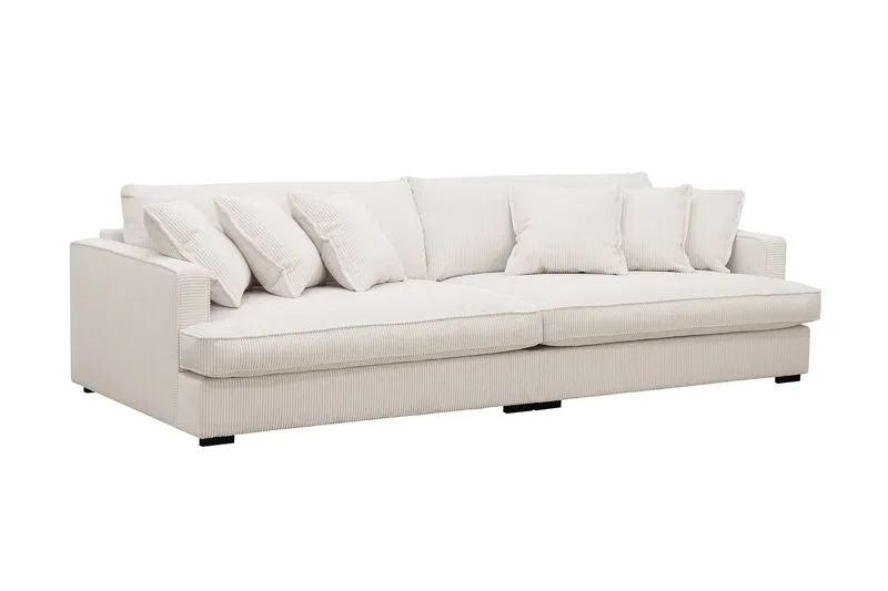 Rossita Lyx 3,5-sits Extra djup Soffa i Manchester - Offwhite - Möbler - Soffa - 4 sits soffa