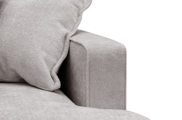 Rossita Lyx 3-sits Extra djup Soffa i Chenille - Grå/Brun - Möbler - Soffa - 3 sits soffa