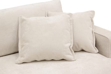 Rossita Lyx 3-sits Extra djup Soffa i Chenille - Trenza 06, Beige Chenille - Möbler - Soffa - 3 sits soffa