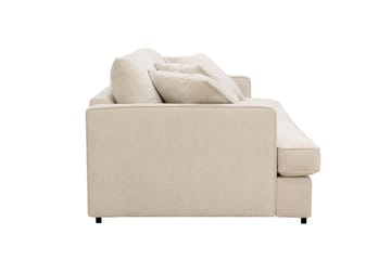 Rossita Lyx 3-sits Extra djup Soffa i Chenille - Trenza 06, Beige Chenille - Möbler - Soffa - 3 sits soffa
