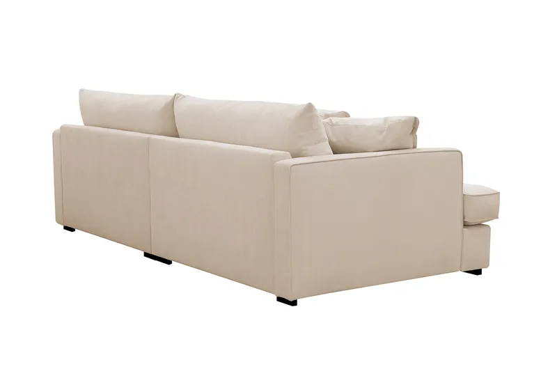 Rossita Lyx 3-sits Extra djup Soffa i Manchester - Beige - Möbler - Soffa - 3 sits soffa