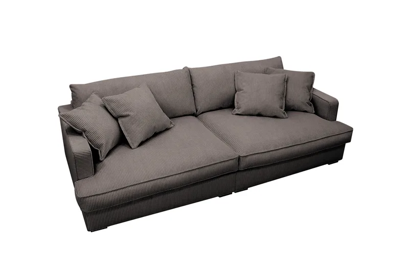 Rossita Lyx 3-sits Extra djup Soffa i Manchester - Brun - Möbler - Soffa - 3 sits soffa