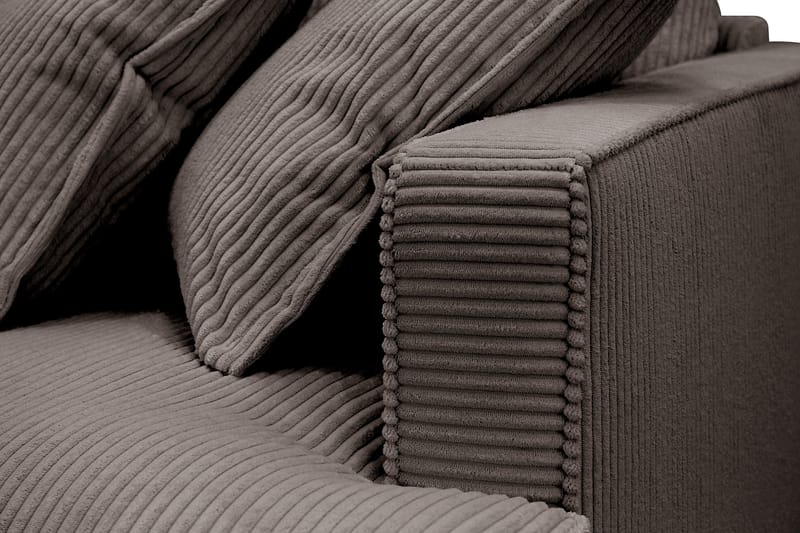 Rossita Lyx 3-sits Extra djup Soffa i Manchester - Brun - Möbler - Soffa - 3 sits soffa