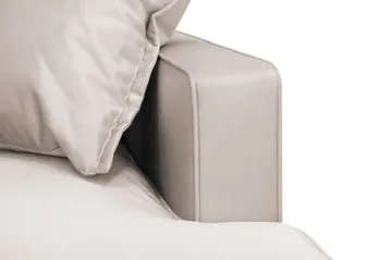 Rossita Lyx 3-sits Extra djup Soffa i Sammet - Beige - Möbler - Soffa - Sammetssoffa