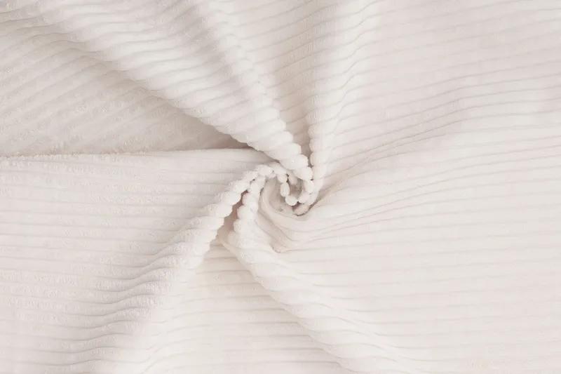 Rossita Lyx 4-sits Extra djup Manchestersoffa - Offwhite Manchester - Möbler - Soffa - Sammetssoffa