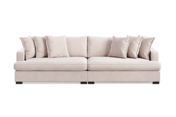 Rossita Lyx 4-sits Extra djup Sammetsoffa