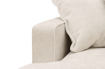 Rossita Lyx 5-sits Högervänd U-formad Extra djup Soffa med Divan och Schäslong i Chenille - Trenza 06, Beige Chenille - Möbler - Soffa - U-soffa