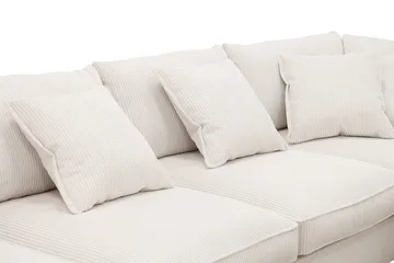 Rossita Lyx 5-sits Högervänd U-formad Extra djup Soffa med Divan och Schäslong i Manchester - Offwhite - Möbler - Soffa - U-soffa