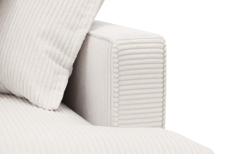Rossita Lyx 5-sits Vänstervänd U-formad Extra djup Soffa med Divan och Schäslong i Manchester - Offwhite - Möbler - Soffa - U-soffa