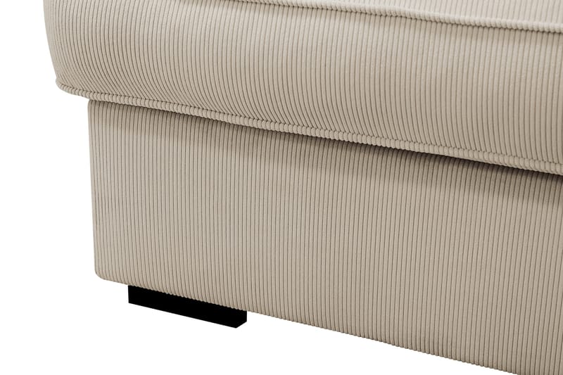 Rossita Lyx 6-sits Högervänd U-formad Extra djup Soffa med Divan och Schäslong i Manchester - Kräm - Möbler - Soffa - U-soffa