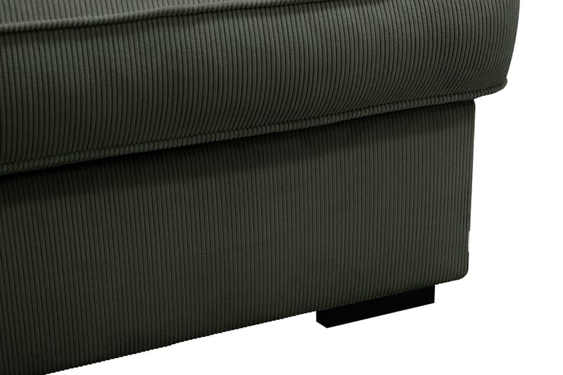 Rossita Lyx 6-sits Högervänd U-formad Extra djup Soffa med Divan och Schäslong i Manchester - Mörkgrön - Möbler - Soffa - U-soffa