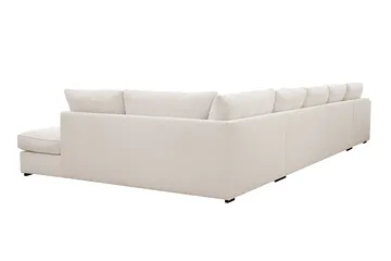 Rossita Lyx 6-sits Högervänd U-formad Extra djup Soffa med Divan och Schäslong i Manchester - Offwhite - Möbler - Soffa - U-soffa