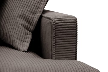 Rossita Lyx 6-sits Vänstervänd U-formad Extra djup Soffa med Divan och Schäslong i Manchester - Taupe - Möbler - Soffa - U-soffa