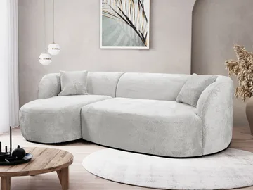 Rylian 3-sits Soffa med divan - ljusgrå - Möbler - Soffa - Divansoffor & schäslongsoffa