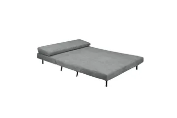Sängsoffa Mallory Antracit, Linnetyg/Metall/Trä - Antracit, Linnetyg/Metall/Trä - Möbler - Soffa - Bäddsoffa