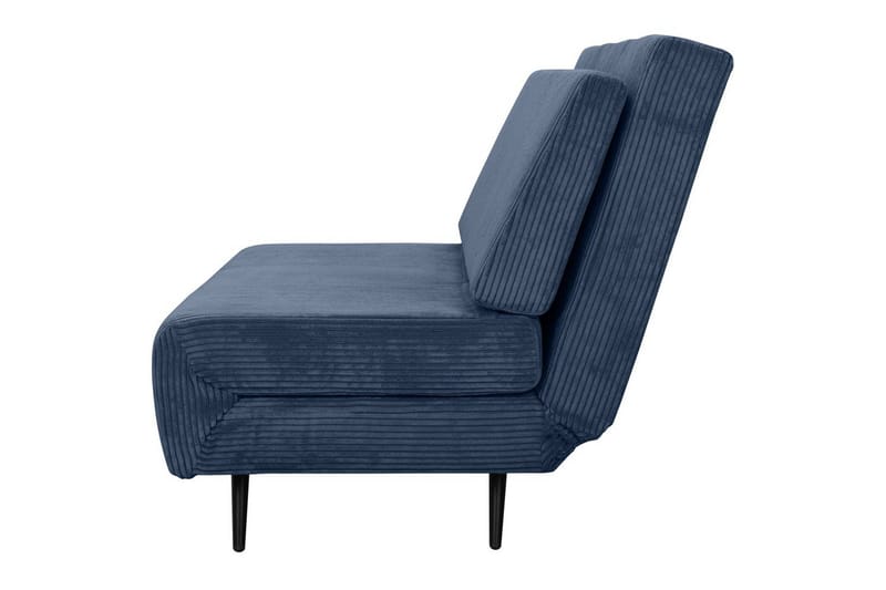 Sängsoffa Mallory Blå, Manchester/Metall/Trä - Blå, Manchester/Metall/Trä - Möbler - Soffa - Bäddsoffa