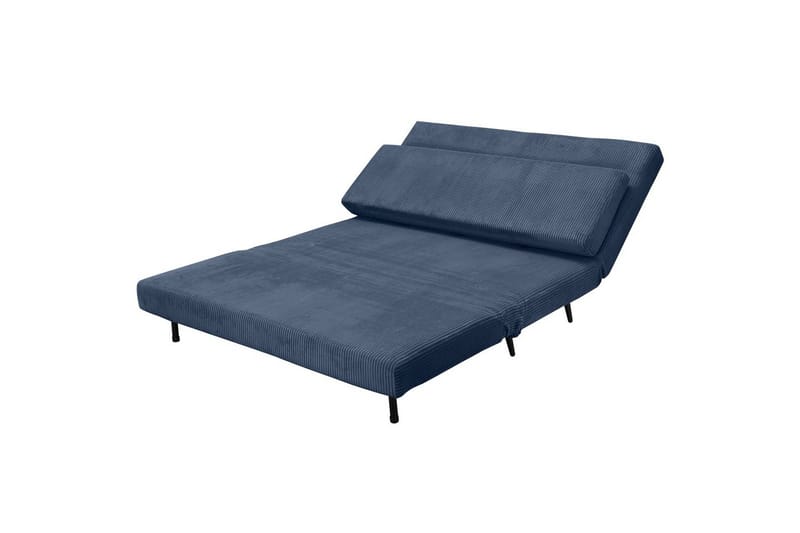 Sängsoffa Mallory Blå, Manchester/Metall/Trä - Blå, Manchester/Metall/Trä - Möbler - Soffa - Bäddsoffa