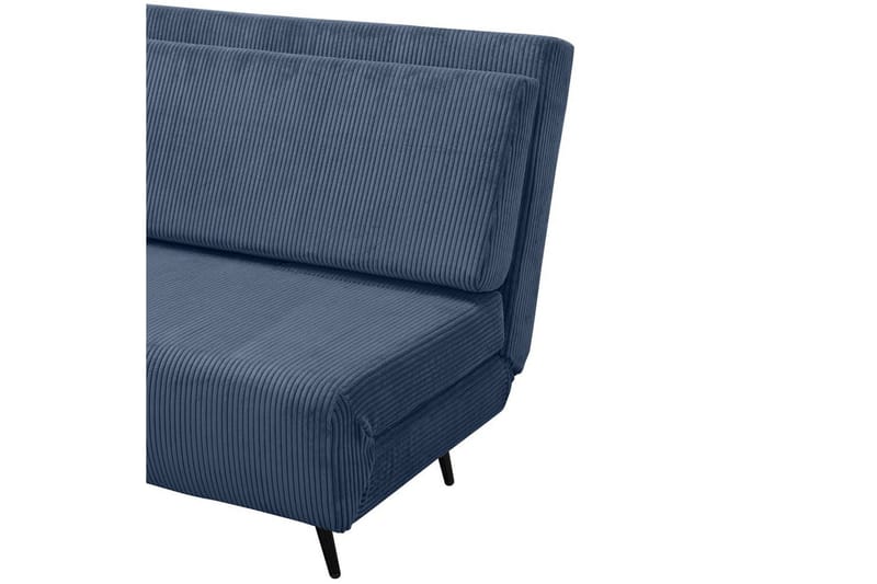 Sängsoffa Mallory Blå, Manchester/Metall/Trä - Blå, Manchester/Metall/Trä - Möbler - Soffa - Bäddsoffa