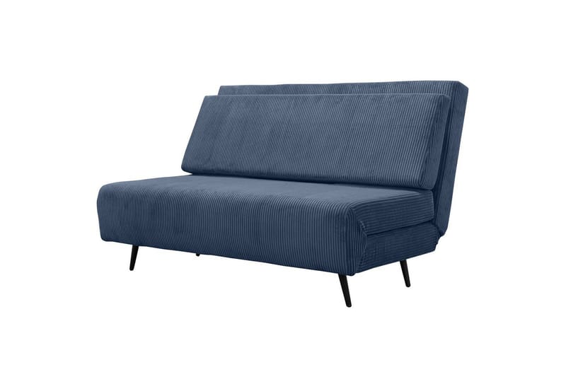 Sängsoffa Mallory Blå, Manchester/Metall/Trä - Blå, Manchester/Metall/Trä - Möbler - Soffa - Bäddsoffa