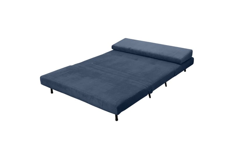 Sängsoffa Mallory Blå, Manchester/Metall/Trä - Blå, Manchester/Metall/Trä - Möbler - Soffa - Bäddsoffa