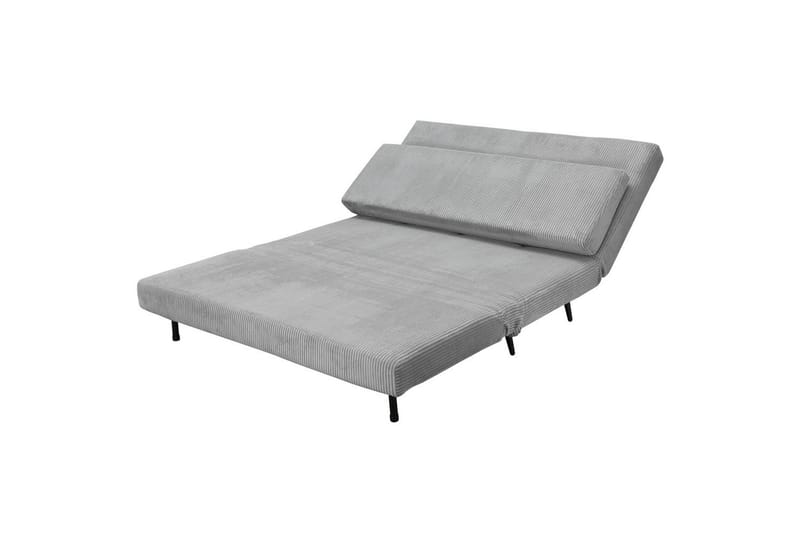 Sängsoffa Mallory Grå, Manchester/Metall/Trä - Grå, Manchester/Metall/Trä - Möbler - Soffa - Bäddsoffa