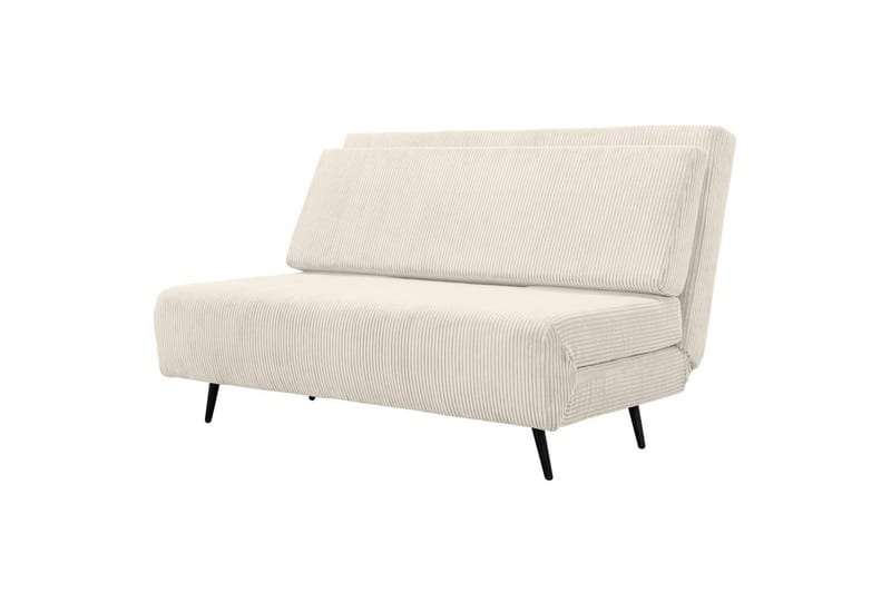 Sängsoffa Mallory Kräm, Manchester/Metall/Trä - Kräm, Manchester/Metall/Trä - Möbler - Soffa - Bäddsoffa