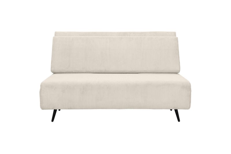 Sängsoffa Mallory Kräm, Manchester/Metall/Trä - Kräm, Manchester/Metall/Trä - Möbler - Soffa - Bäddsoffa
