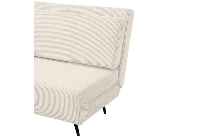 Sängsoffa Mallory Kräm, Manchester/Metall/Trä - Kräm, Manchester/Metall/Trä - Möbler - Soffa - Bäddsoffa