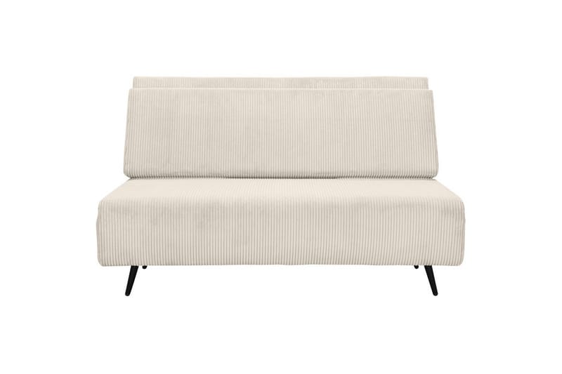 Sängsoffa Mallory Kräm, Manchester/Metall/Trä - Kräm, Manchester/Metall/Trä - Möbler - Soffa - Bäddsoffa