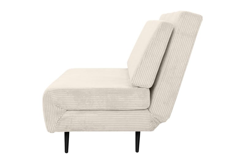 Sängsoffa Mallory Kräm, Manchester/Metall/Trä - Kräm, Manchester/Metall/Trä - Möbler - Soffa - Bäddsoffa