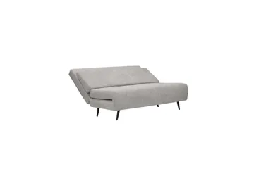 Sängsoffa Mallory Ljusgrå, Linnetyg/Metall/Trä - Ljusgrå, Linnetyg/Metall/Trä - Möbler - Soffa - Bäddsoffa