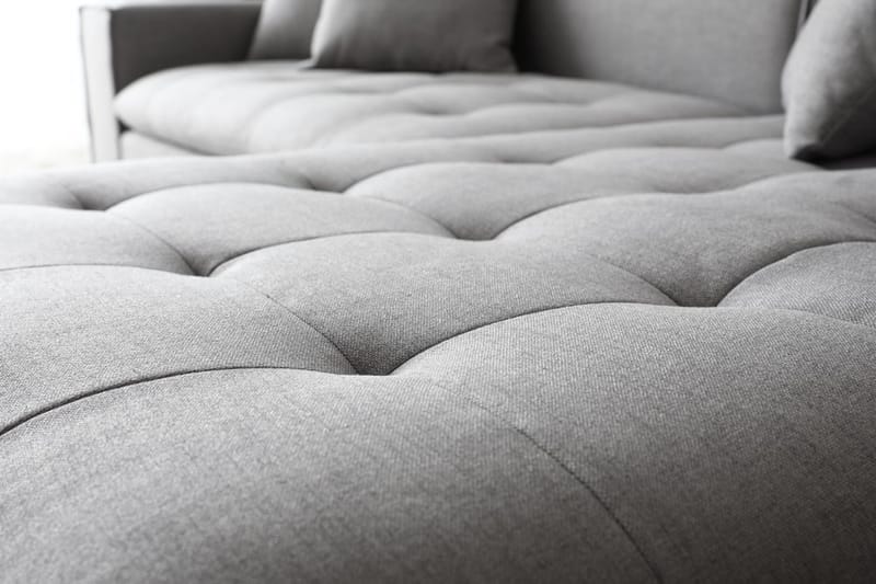 Sake Soffa grå divansoffa 251 cm - Grå - Möbler - Soffa - Divansoffor & schäslongsoffa