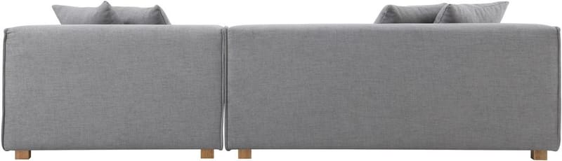 Sake Soffa grå divansoffa 251 cm - Grå - Möbler - Soffa - Divansoffor & schäslongsoffa