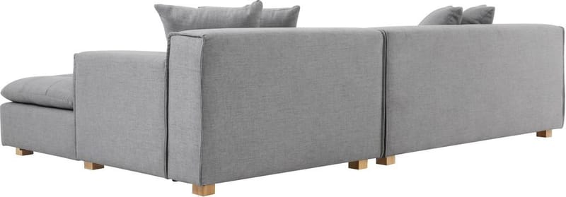 Sake Soffa grå divansoffa 251 cm - Grå - Möbler - Soffa - Divansoffor & schäslongsoffa