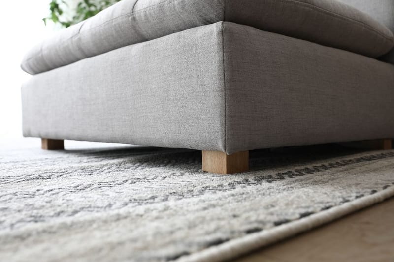 Sake Soffa grå divansoffa 251 cm - Grå - Möbler - Soffa - Divansoffor & schäslongsoffa