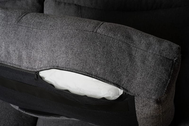 Salem hörnsoffa i mörkgrått tyg - Mörkgrå - Möbler - Soffa - Hörnsoffa