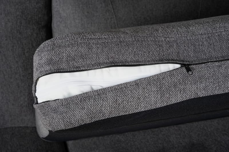 Salem hörnsoffa i mörkgrått tyg - Mörkgrå - Möbler - Soffa - Hörnsoffa