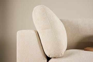 Salerno 4-sits L-formad Hörnsoffa i Tyg - Beige - Möbler - Soffa - Hörnsoffa