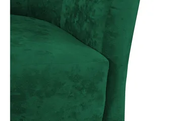 Adrial 2-sits Soffa - Sammet/Vit/Svart Krom - Möbler - Soffa - Sammetssoffa