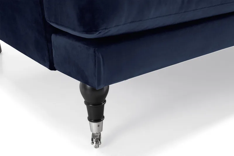 Andrew 2-sits Sammetssoffa - Blå - Möbler - Soffa - 2 sits soffa