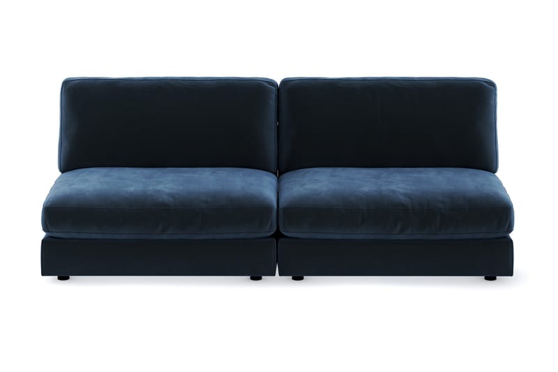 Arken 4-sits Modulsoffa i Sammet, Blå