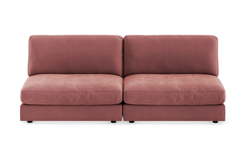 Arken 4-sits Modulsoffa i Sammet - Rosa - Möbler - Soffa - Sammetssoffa